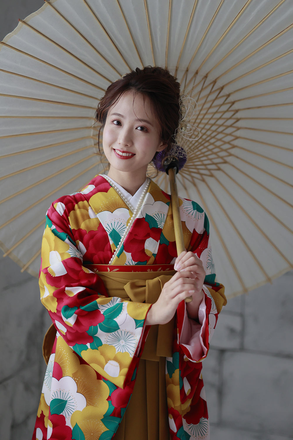 岡重　黄色椿 x からし