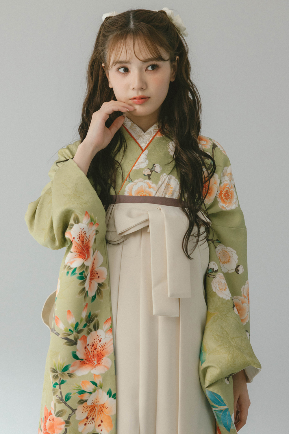 ことえ　ひわ x パールホワイト